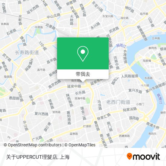 关于UPPERCUT理髮店地图