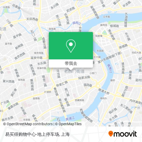 易买得购物中心-地上停车场地图