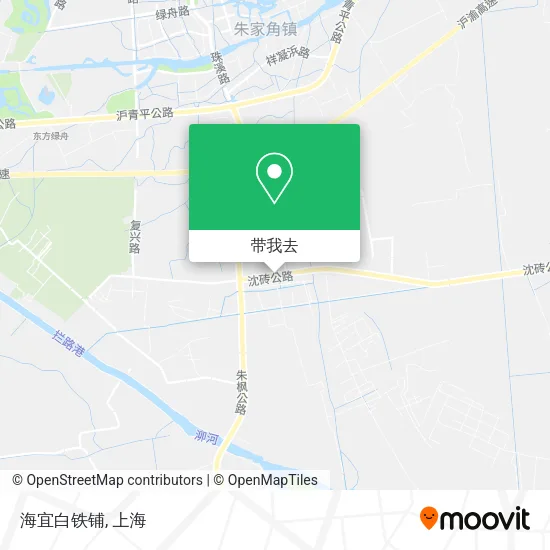 海宜白铁铺地图