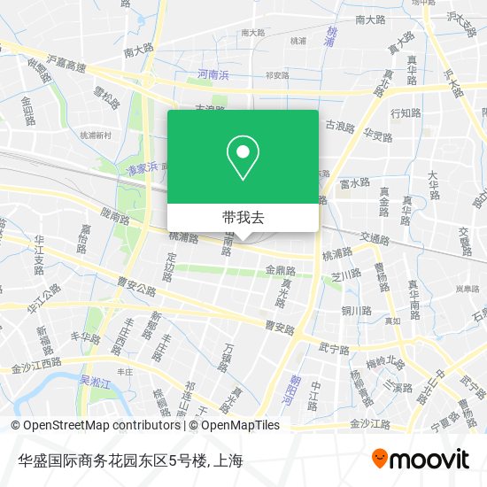 华盛国际商务花园东区5号楼地图