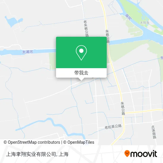 上海聿翔实业有限公司地图