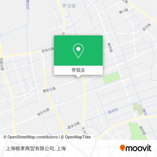 上海晓聿商贸有限公司地图