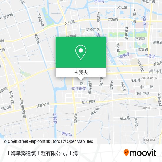 上海聿懿建筑工程有限公司地图
