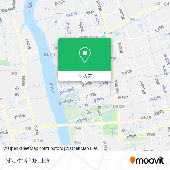 浦江生活广场地图