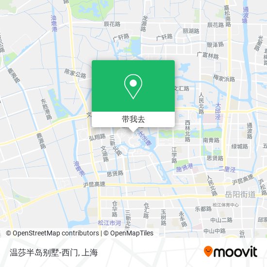 温莎半岛别墅-西门地图