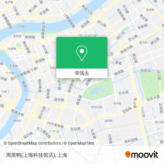 周黑鸭(上海科技馆店)地图