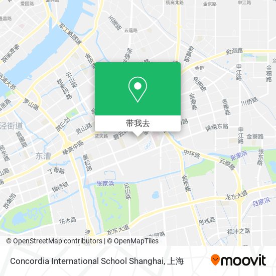 Concordia International School Shanghai地图