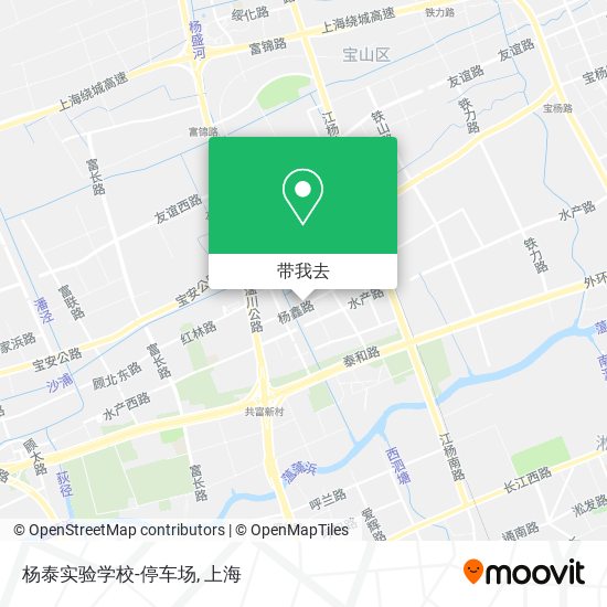 杨泰实验学校-停车场地图