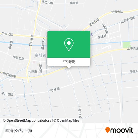 奉海公路地图