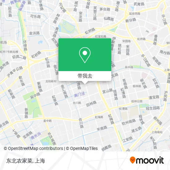 东北农家菜地图