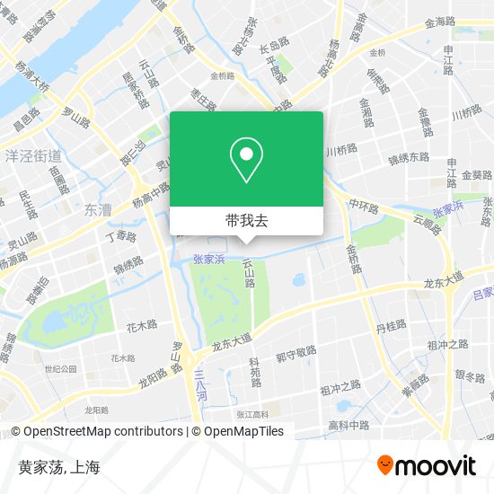 黄家荡地图