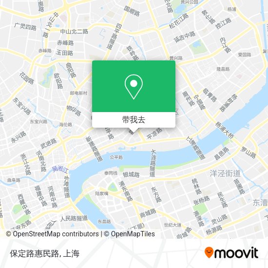 保定路惠民路地图