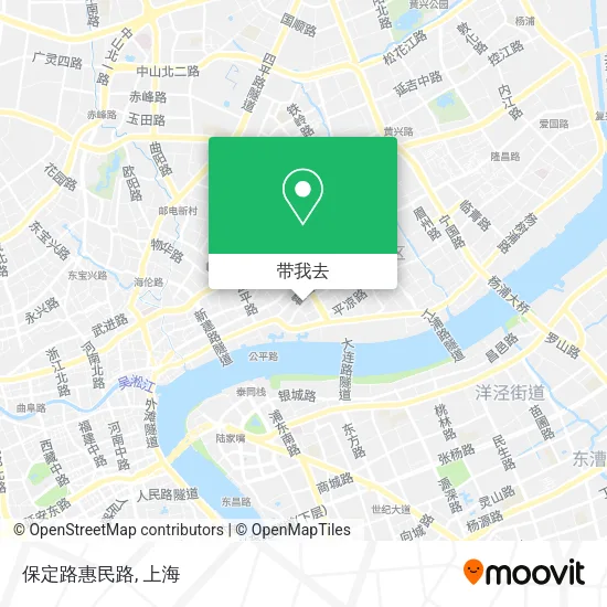 保定路惠民路地图