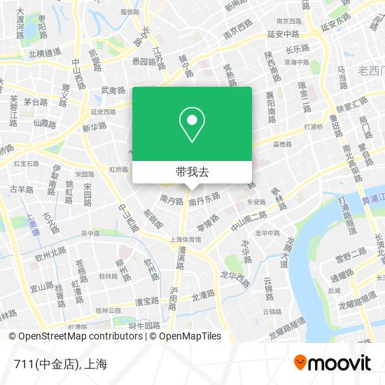 711(中金店)地图