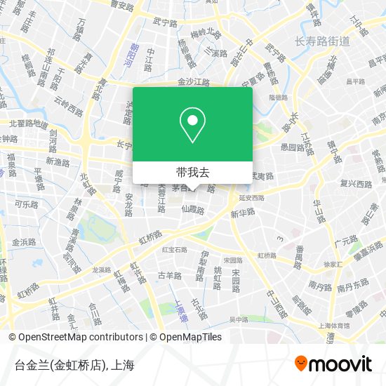 台金兰(金虹桥店)地图