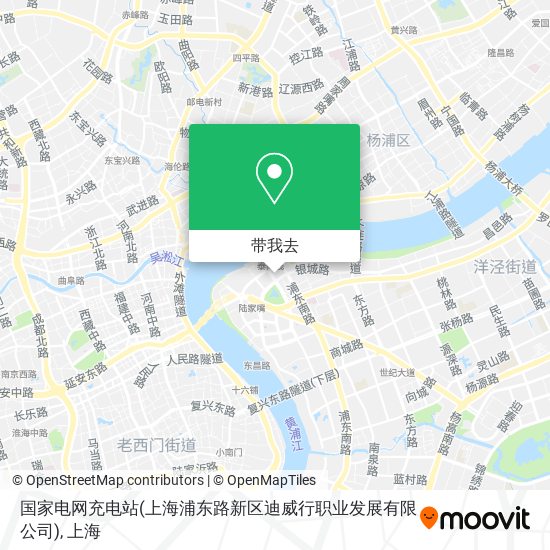 国家电网充电站(上海浦东路新区迪威行职业发展有限公司)地图
