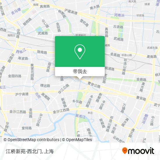 江桥新苑-西北门地图