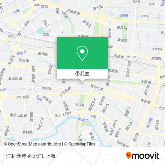 江桥新苑-西北门地图