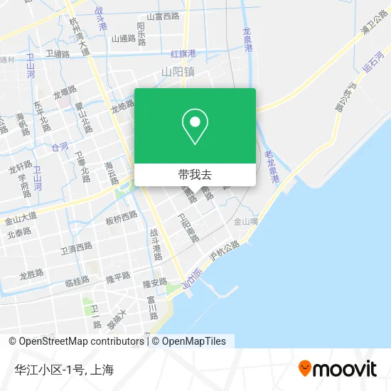 华江小区-1号地图