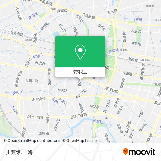川菜馆地图