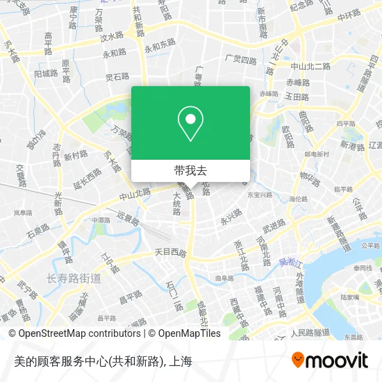 美的顾客服务中心(共和新路)地图