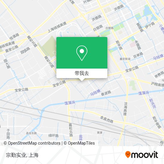 宗勤实业地图