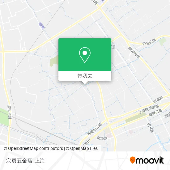 宗勇五金店地图
