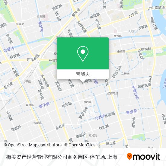 梅美资产经营管理有限公司商务园区-停车场地图