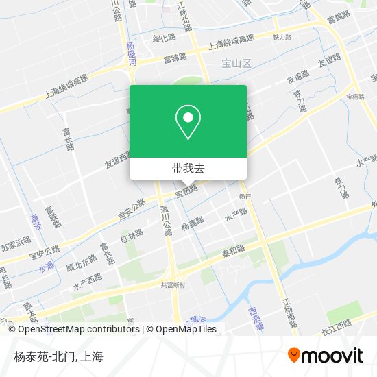 杨泰苑-北门地图