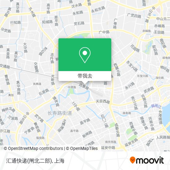 汇通快递(闸北二部)地图