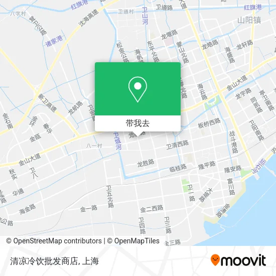 清凉冷饮批发商店地图