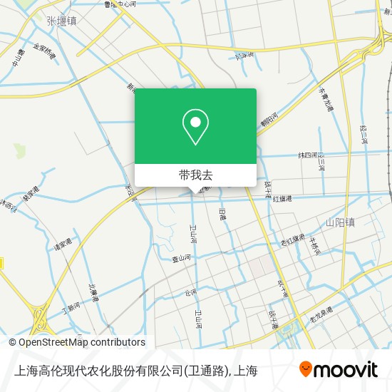 上海高伦现代农化股份有限公司(卫通路)地图