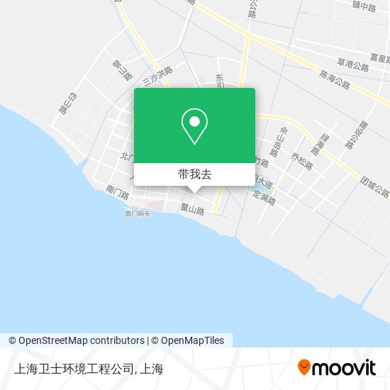上海卫士环境工程公司地图
