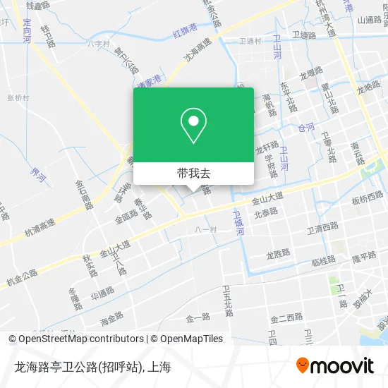 龙海路亭卫公路(招呼站)地图