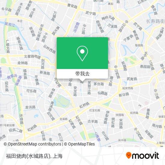 福田烧肉(水城路店)地图