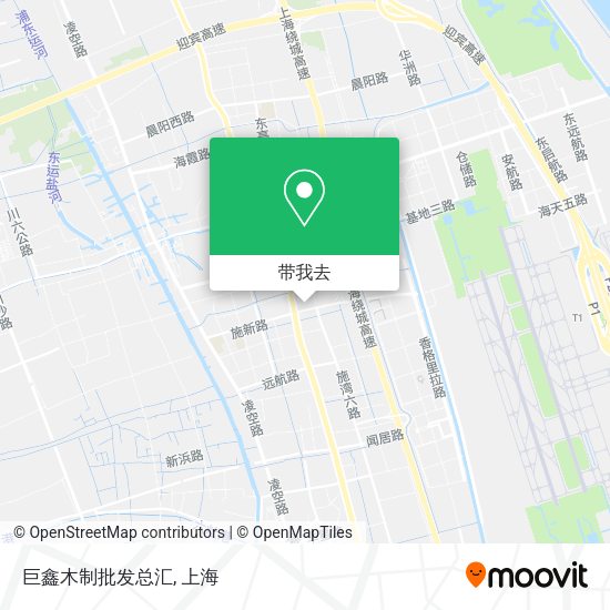 巨鑫木制批发总汇地图