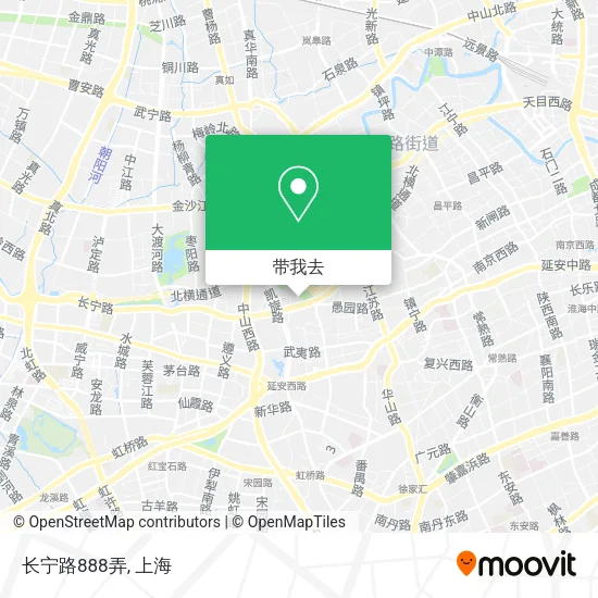 长宁路888弄地图