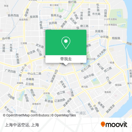 上海中远空运地图