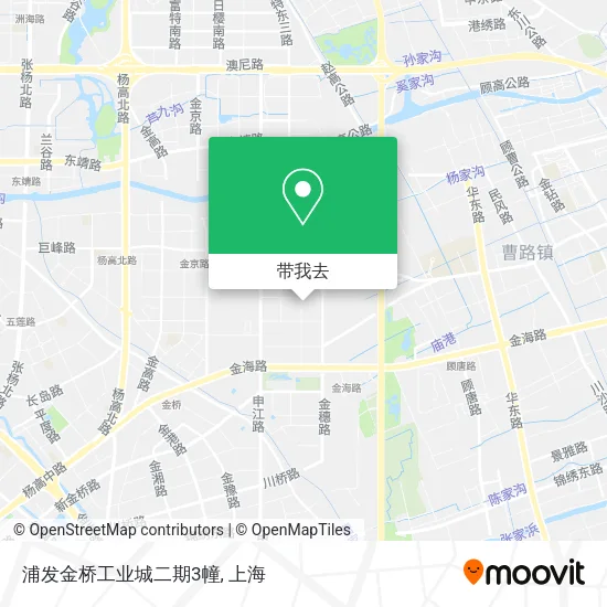 浦发金桥工业城二期3幢地图