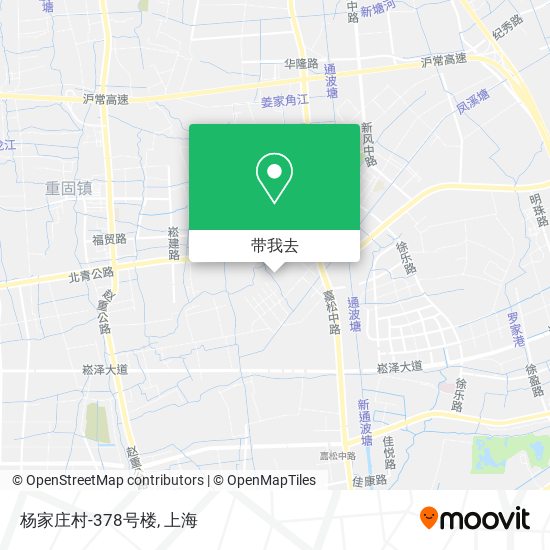 杨家庄村-378号楼地图