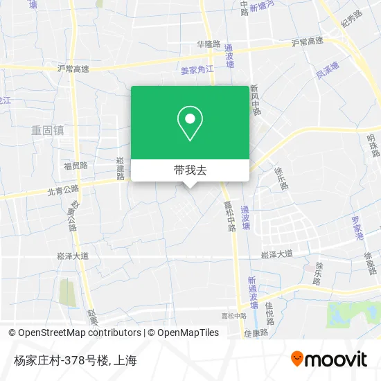 杨家庄村-378号楼地图