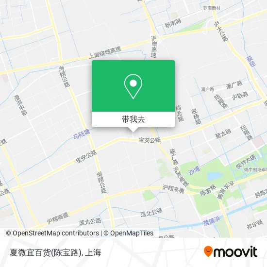 夏微宜百货(陈宝路)地图