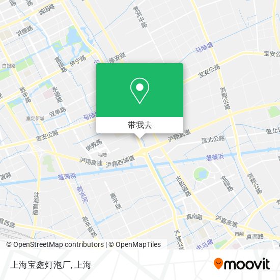 上海宝鑫灯泡厂地图