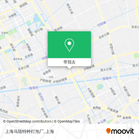 上海马陆特种灯泡厂地图
