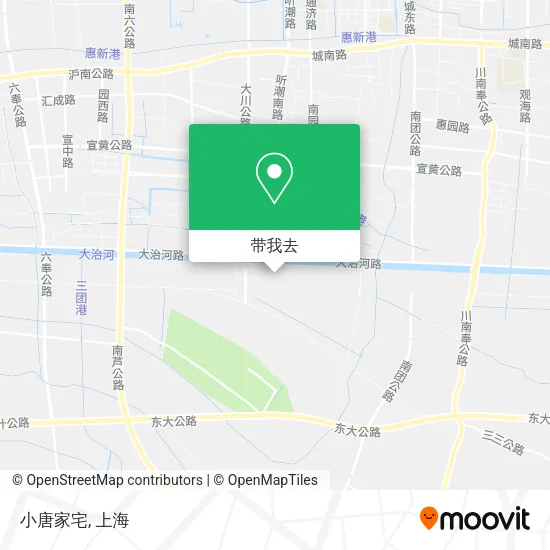 小唐家宅地图
