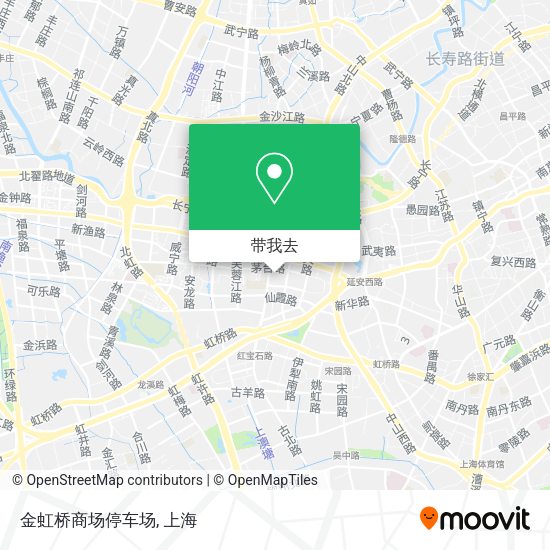 金虹桥商场停车场地图