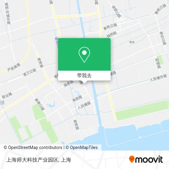 上海师大科技产业园区地图