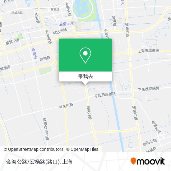 金海公路/宏杨路(路口)地图