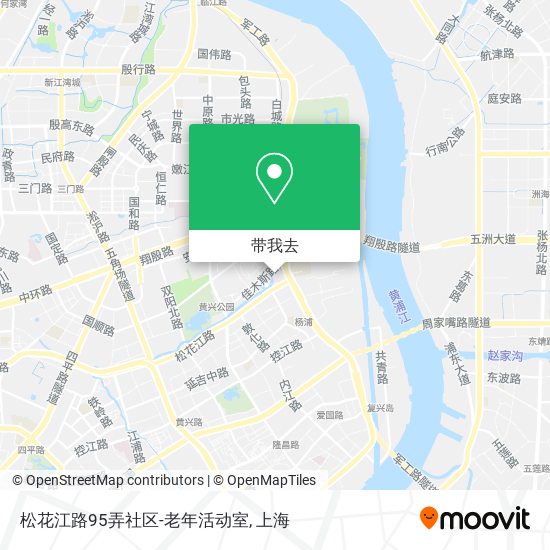 松花江路95弄社区-老年活动室地图