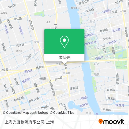 上海光复物流有限公司地图